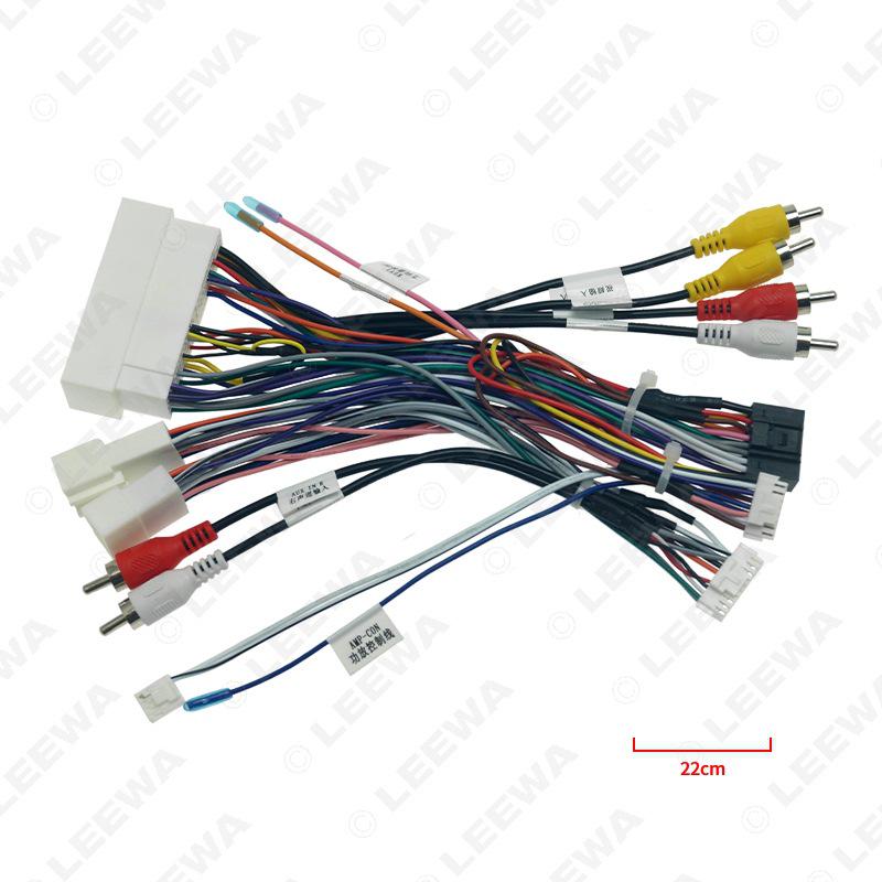 Compatible Power Cord and Canbus Protocol Box for 16 Kia KX5/KX7 and Hyundai Sonata 9 Models with Android Navigation