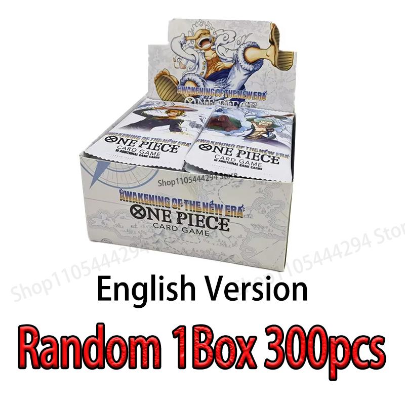 300Pcs One Piece Cards English Awakening Of The New Era Trading Card Game Battle Booster Toys For Boys Kids Gifts