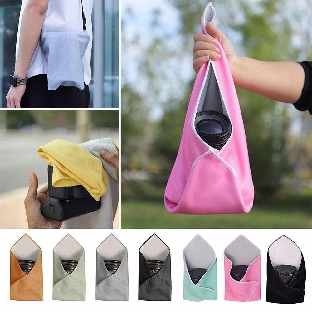 Digital Computer Foldable Camera Protective Wrap Wrap Around Pouch Anti-scratch Lens Cloth