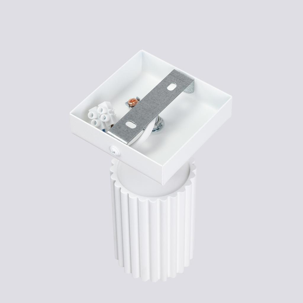 White carbon wall lamp