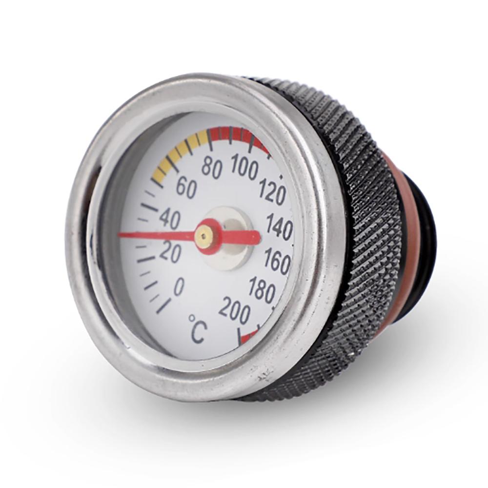 CQJB Motorcycle Modified M20x1.5 Oil Temperature Gauge чёрный