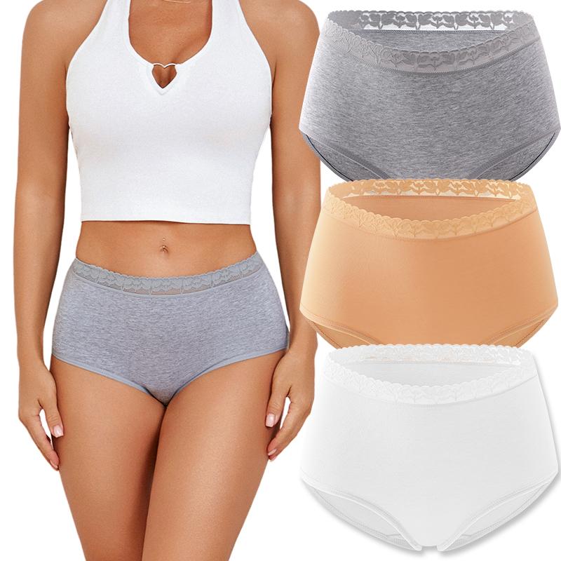 3PCS/Set S-XXL Women Sexy Cotton Panties Underwear Female Underpants Woman Briefs Cotton Pantys Girl Intimates Lingerie