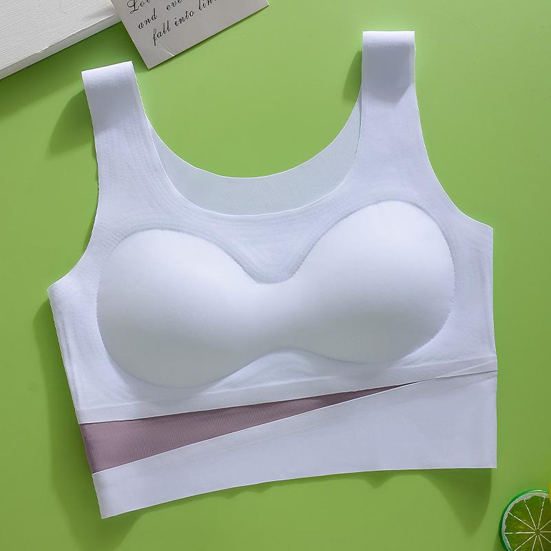 

Less developmental middle school and high school students adolescent children sports vest two or three stages bra antibacterial Xl [recommended weight 52.5-65kg ]