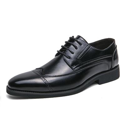 Fashion Men's Brogues Shoes Business Men Leather Shoes Casual Oxfords Shoes For Men