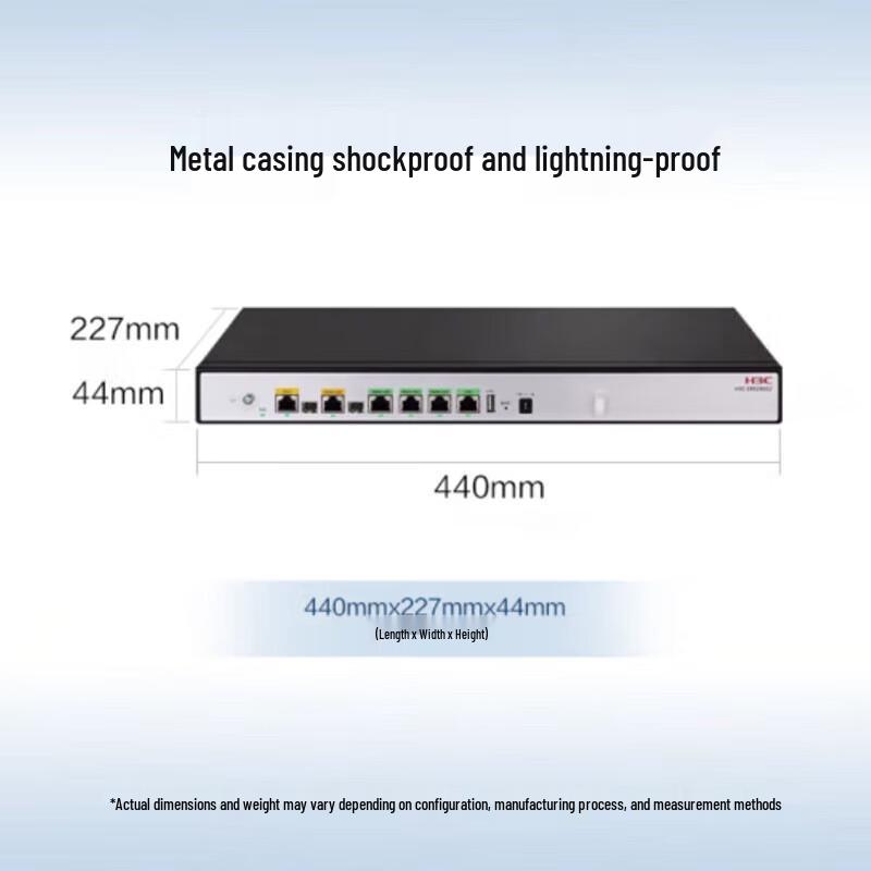 H3C ER5200G3 Multi-WAN Gigabit Enterprise VPN Gateway Router