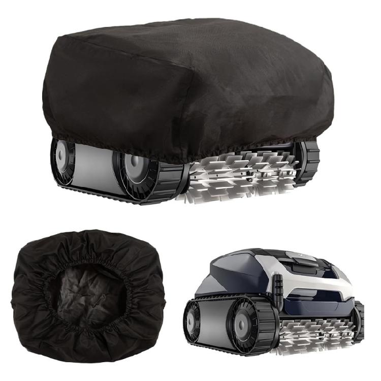 Swimming Pool Cleaner Dust Guard Cover High Elasticity Polyester Fabric Full Coverage Protections For Most Cleaners