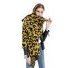 Leopard Print Faux Cashmere Warm Fashionable Versatile Women Scarf