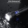 Taoquwe Flashlights High Lumens LED Rechargeable, 99,000 Lumen Super Bright Flashlight High Power USB Flash Light,Waterproof Handheld LED Flashlight