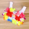 WINOMO Hula Dance Hawaiian Halloween 40cm Costume, Lei, Skirt, 6-Piece Set, Goods, Costume,