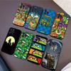 Animated N-Ninja T-Turtles TV Phone Case For Iphone 16 15 17 13 14 12 11 Pro Max Plus Black Shell Cover Case