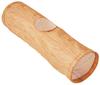 Petio Cat Toy necoco Wood Grain Cat Tunnel Straight with Shaking Sounds