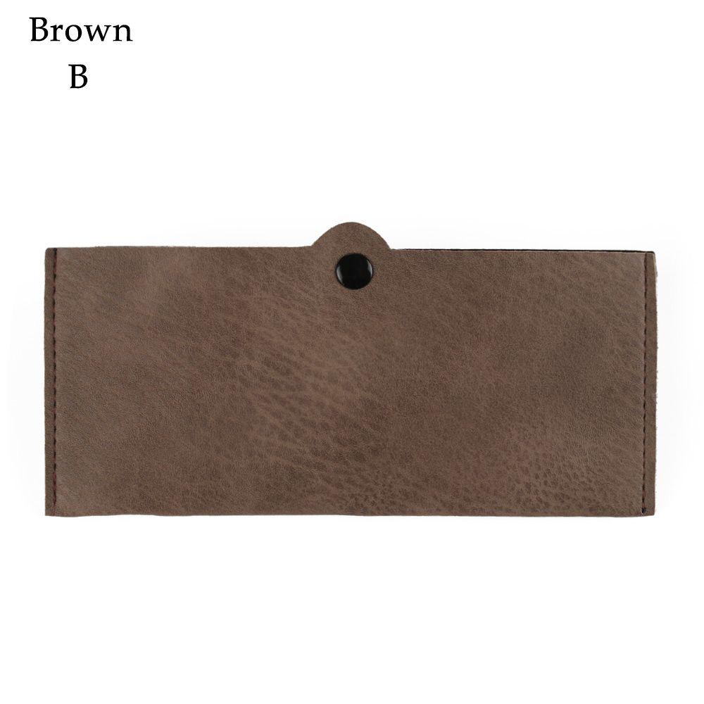 Portable Soft PU Leather Reading Glasses Pouch Glasses Case Eyeglasses Sleeve Eyewear Protector