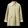 TATU Women's Loose Mid-Length Windbreaker Coat