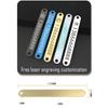 Free Engraving Customized Car Temporary Parking Card Phone Number Plate Suckers Telephone Number Front Parking Assist Universal