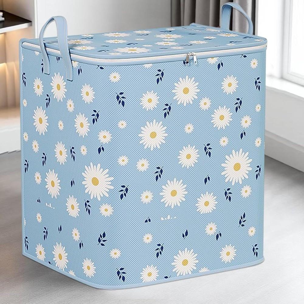 Non-Woven Fabric Quilt Storage Bag Large Capacity Wardrobe Sorting Storage Bucket Home