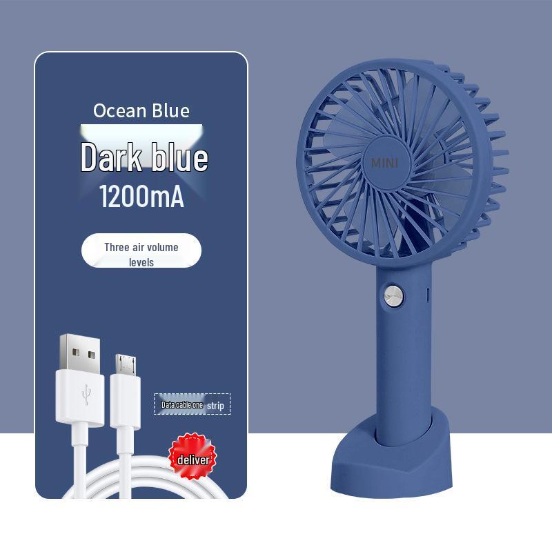 Rechargeable Portable USB Mini Desk and Handheld Fan