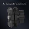 Reliability Aluminum Alloy RAM Mount with Double Socket Arm for 25mm /1-Inch Ball Mount Base Easy to Use Accessories