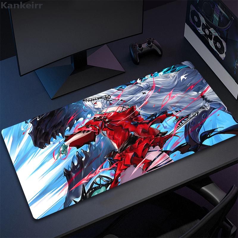 XXL Large Arknights Gabinete Mouse Pad HD Custom Gamer Home Mousepad Lockrand Desk Mats Soft Natural Rubber Computer Table Mat