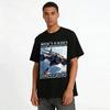 Nuclear Dinosaur Bomber Graphic Casual Short Sleeve T-Shirt Pure cotton T-shirt