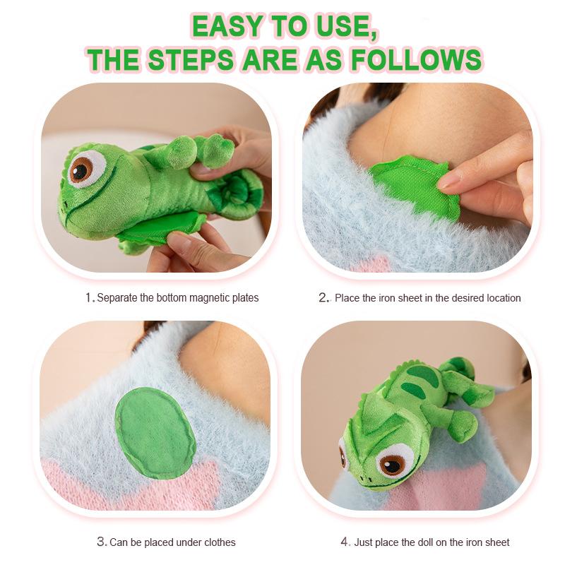 15cm Pascal Rapunzel Chameleon Plush Doll Toy Pascal Stuffed Animals Plushier Doll Shoulder Plush Doll Toy Boys Girls Xmas Gift