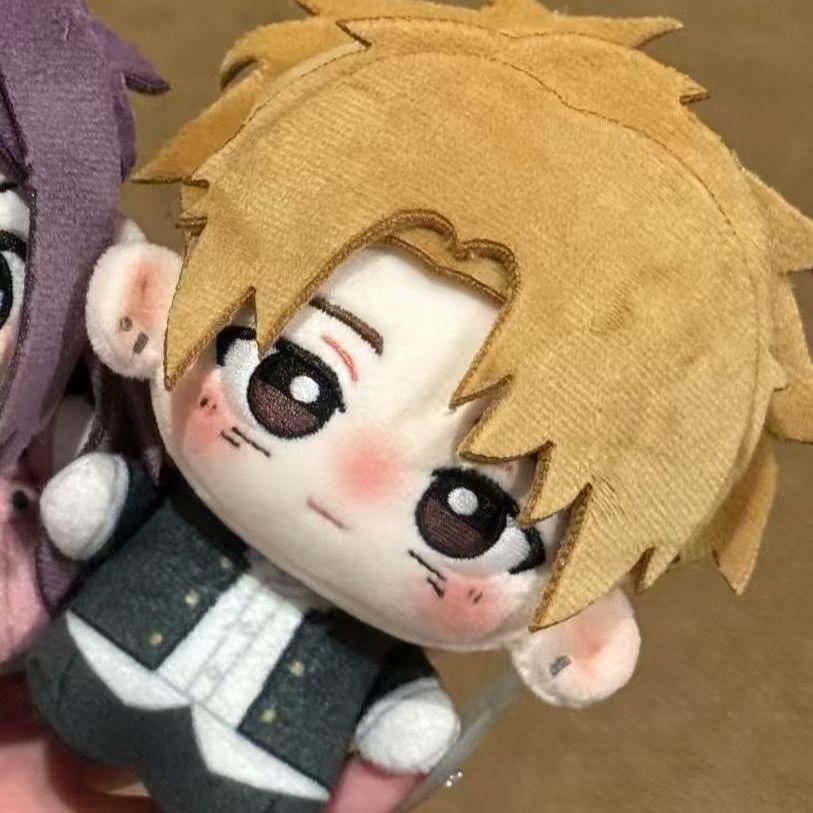 Hanaka Rinzen Anime Plüschtier Set Chibi Paar Charakter Mini Weiches Stofftier Schlüsselanhänger Anhänger Geschenk Hanaka Rinzen Fans Sammler 10cm