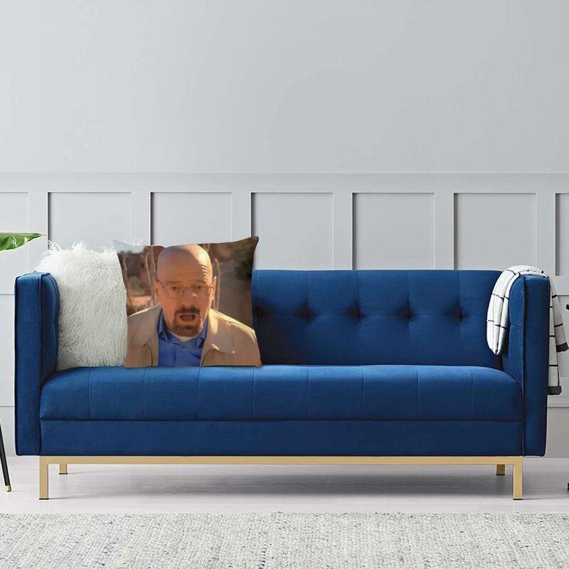 Breaking Bad Walter White Meme Cushion Cover Sofa Home Decorative Square Throw Pillow Cover 45X45Cm
