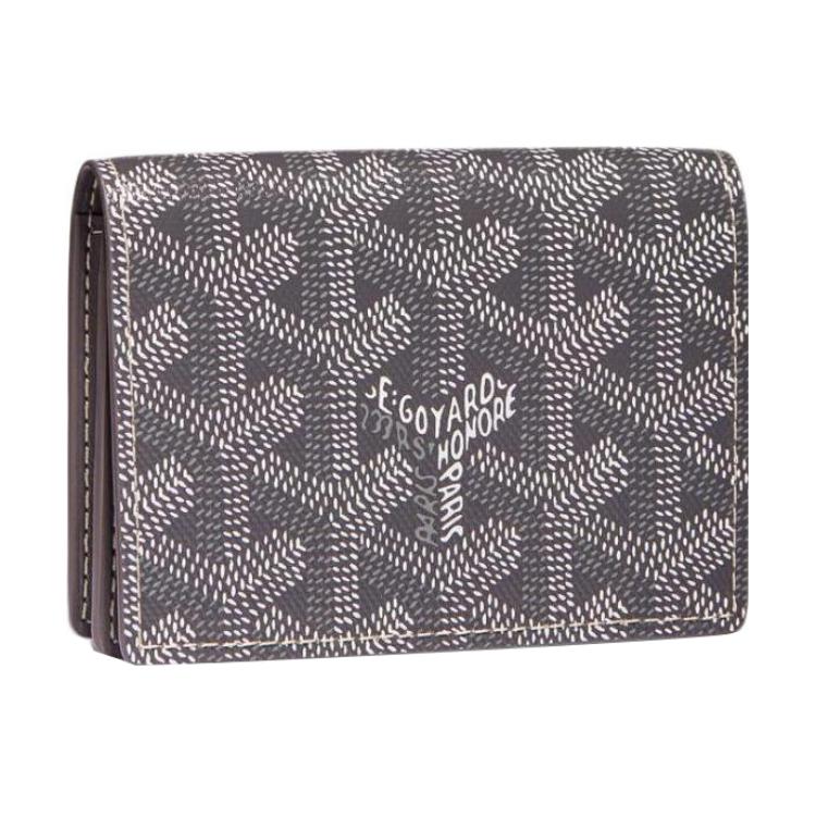 

Goyard Malherbes Тримач для карток з полотна та шкіри з монограмою Y Унісекс Аксесуари Сірий MALESHPMLTY-51CL51P Box(Basic Set+Box)