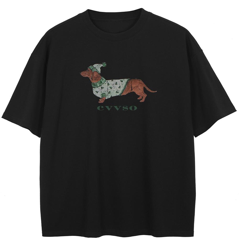 Streetwear Funny Graphic Tričko Bavlněné Černé Tričko Unisex Top Trička Tričko Léto Tričko Krátký Rukáv