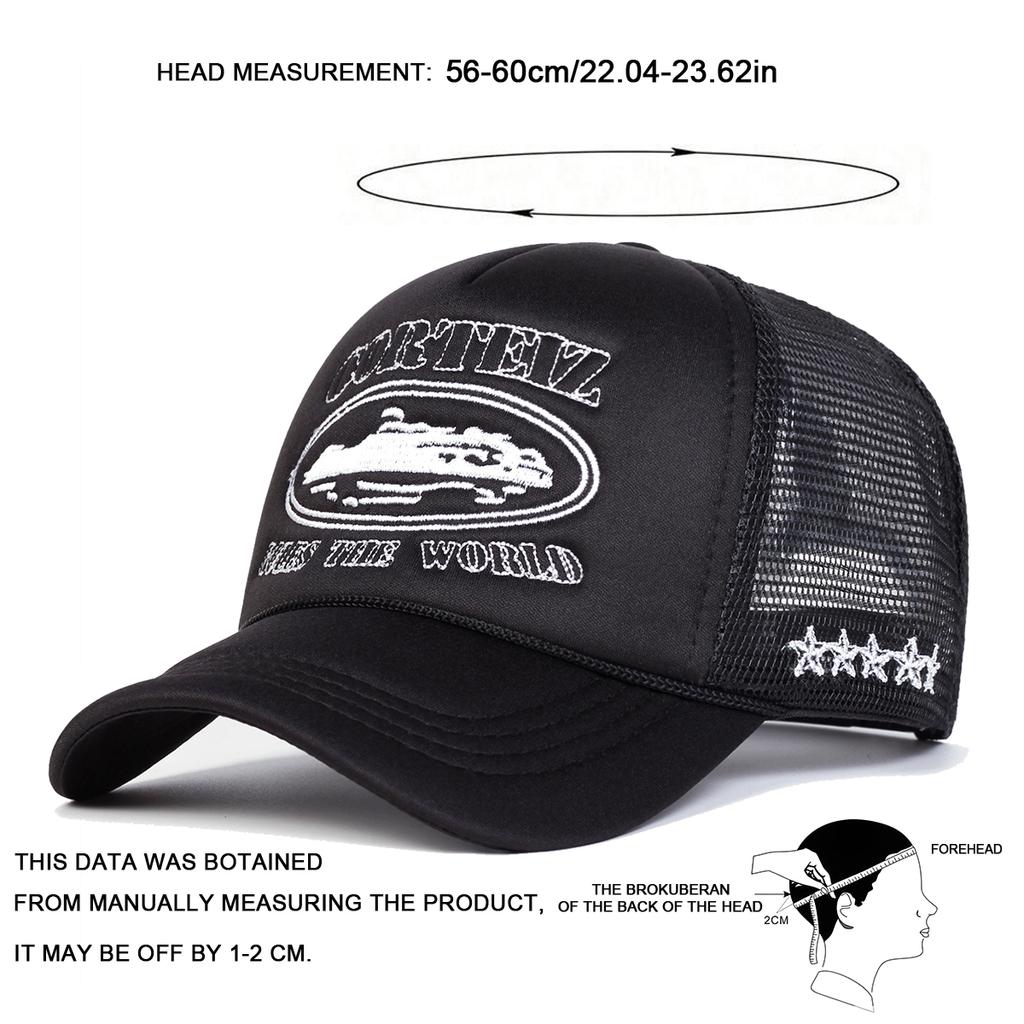 CORTEIZ Aircraft Carrier Hat - Pentagon Embroidery Adjustable Golf Baseball Cap Unisex