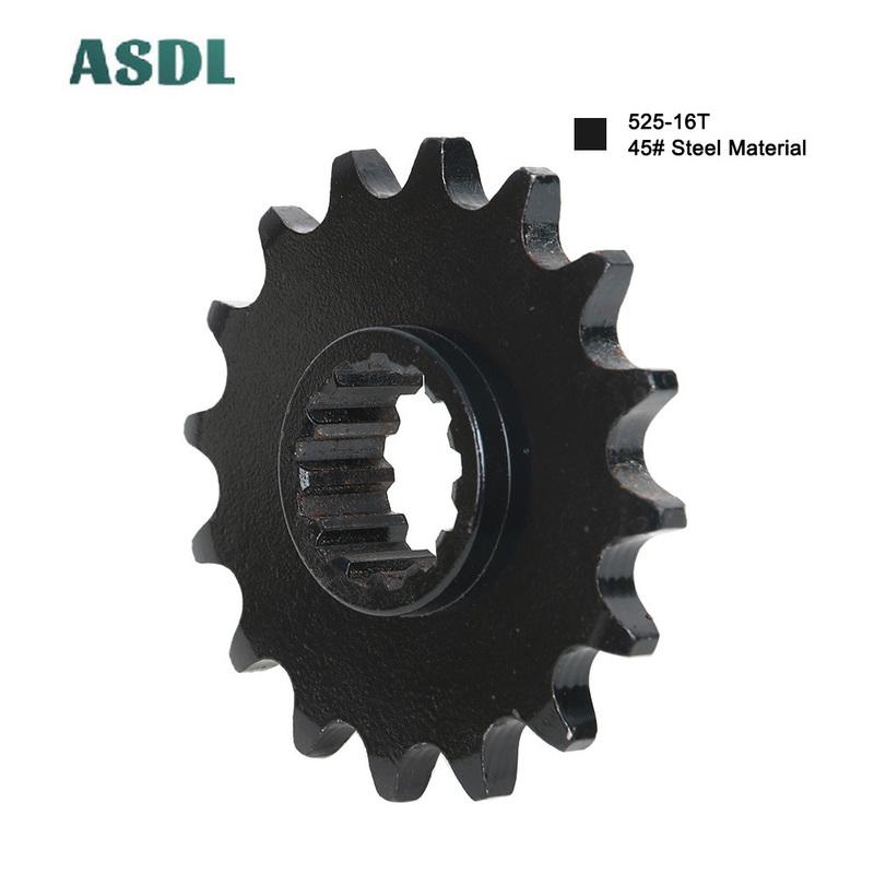 525 16T 16 tooth 525-16T Front Sprocket Gear For Honda CBR929 CBR954 CBR929RR CBR954RR Fire Blade CBR 929 954 CB1000 ABS