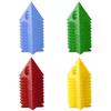10Pcs Pyramid Stands Triangle Stands Paint Tool Plastic Mini Paint Stands Reusable Painting Pad Feet High Canvas