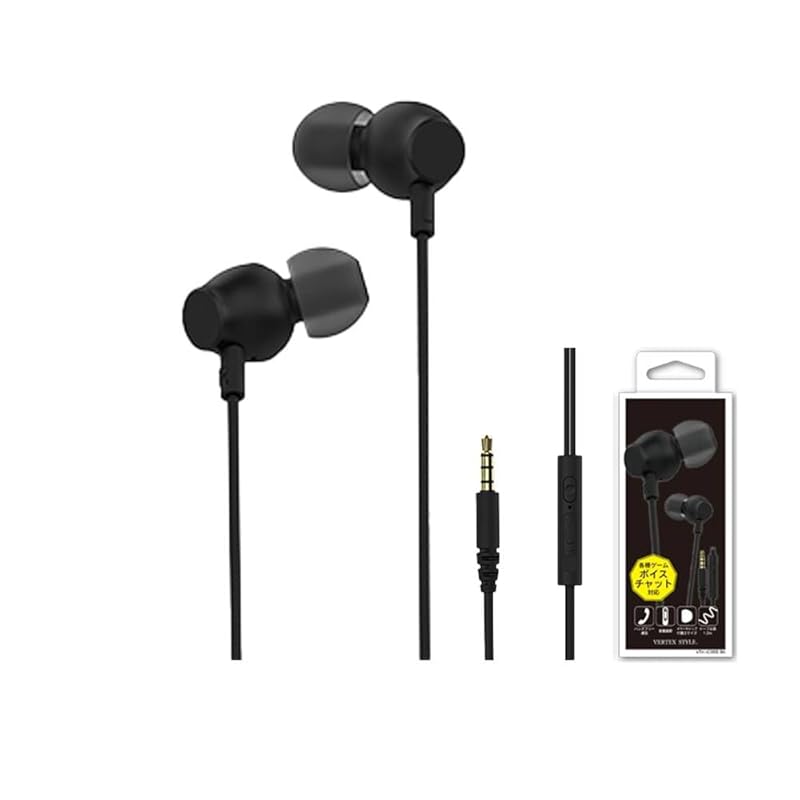 

Volume adjustment For calls with microphone inner earphones VTH-IC055 (black)