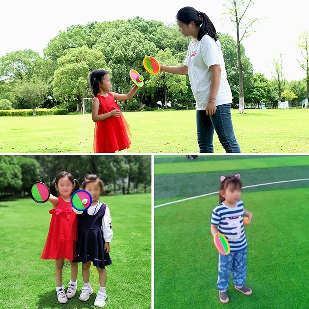 Xihagnz Catch Flying Magic Popular Outdoor Stress Ball for Parents and Children Discs 2 Sticky Ball for Kids Ball, Ball, Ball, Disc, Velcro, Sports,