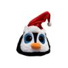 Vánoční sváteční klobouk, Kreslený, Pro dospělé a děti, Klobouk starého muže Sněhuláka, Houpavý, Zpívající, S hudbou a světlem.