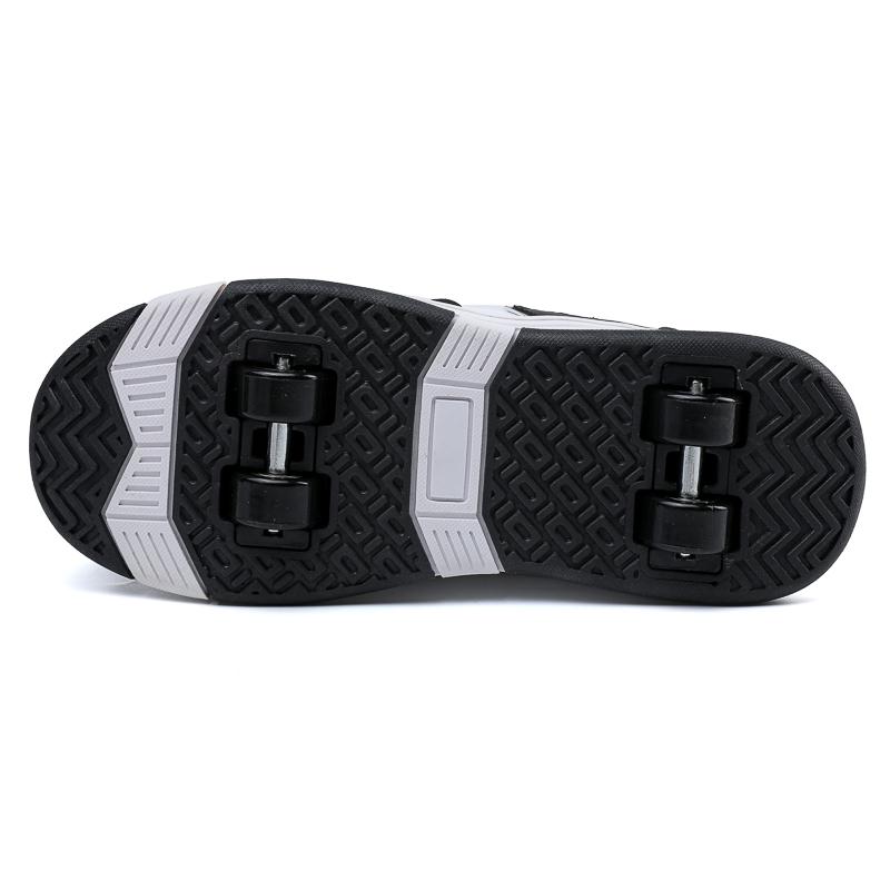 28-42 Boys Roller Skates Shoes Removable Flat Shoes Four Wheels Girls Roller Skates Sneakers for Women Boys Skate Shoes