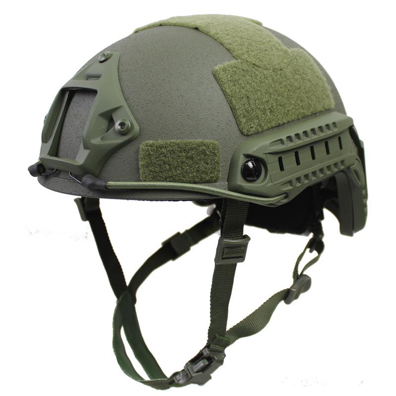 CE Certified Tiger Stripe Tactical FAST Helmet - Fiberglass, Anti-Riot, 1.5KG