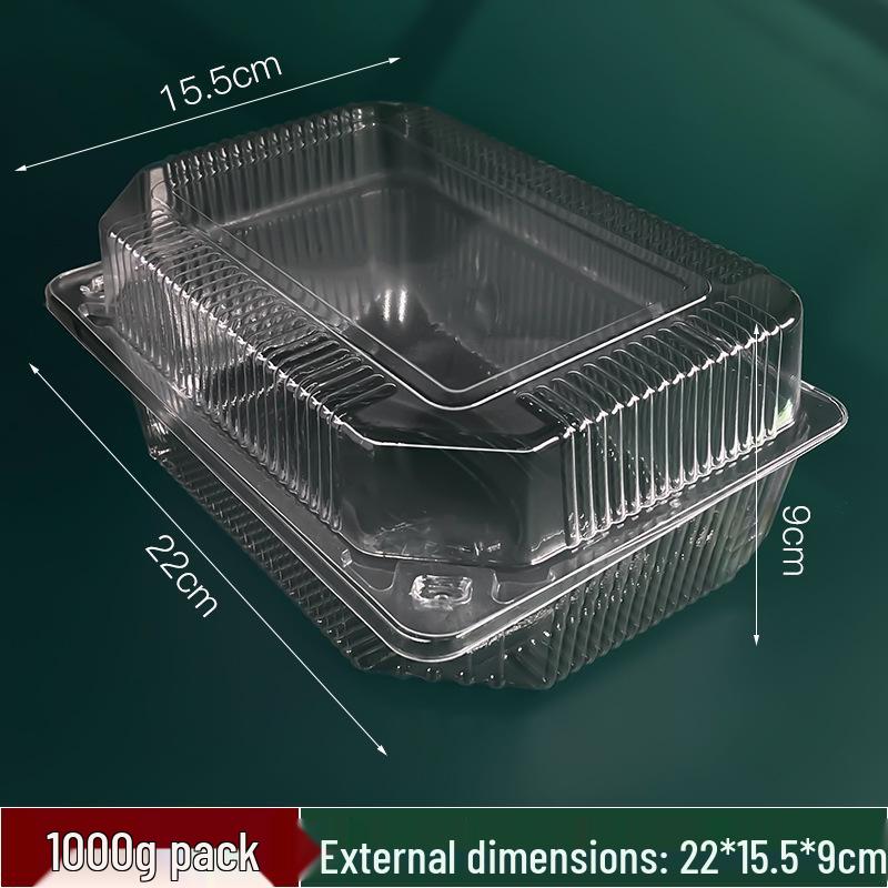 Sushi, Roast Duck, Pastry & Fruit Takeaway Box Set with Free Shipping & 100 Rubber Bands