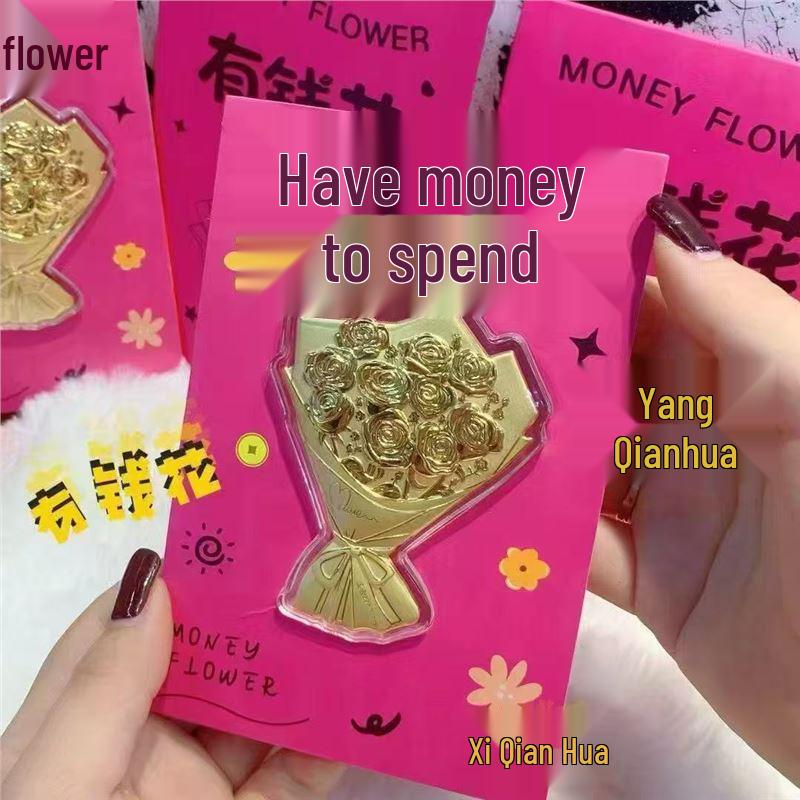Pure Gold 999 Rose Hand Bouquet for Valentine s & Qixi Festival Gift Without Gold