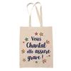 Tote Bag Chantal She's Amazing! | Mother's Day Birthday Sister Christmas Aunt Godmother Reusable Tote Bag