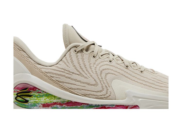 Men's Sneakers Under Armour Curry Flow 12 STRN Beige/White
