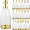 20 Stück Transparente Süßigkeitenflasche Mehrzweck-Saftgetränkeflasche Schreibtischdeko Wunschflasche DIY Geschenkbox Hochzeit Geburtstagsparty Deko