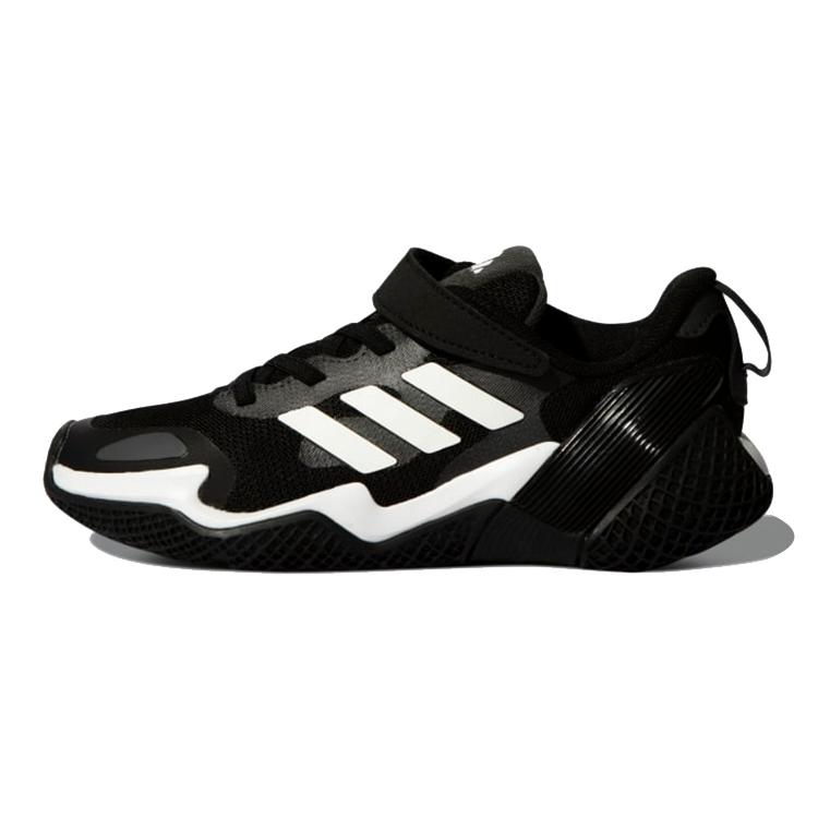 Adidas 4Uture Low top Running Shoes Black White Kids' FX2185