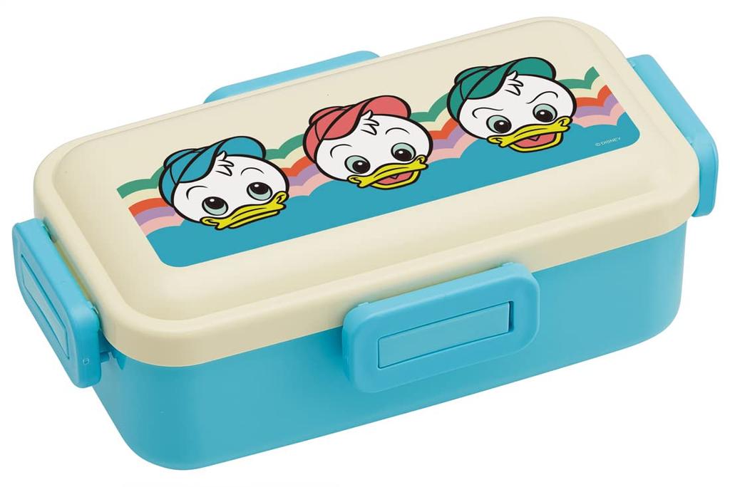 Skater Lunch Box Disney Retro Huey 530ml Antibacterial Fluffy Dome Lid for Women Made in Japan PFLB6AG-A