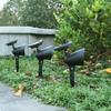 4LED Solar Lawn Lights Waterproof Garden Floor Lamp Landscape Spotlights  Villa Garden