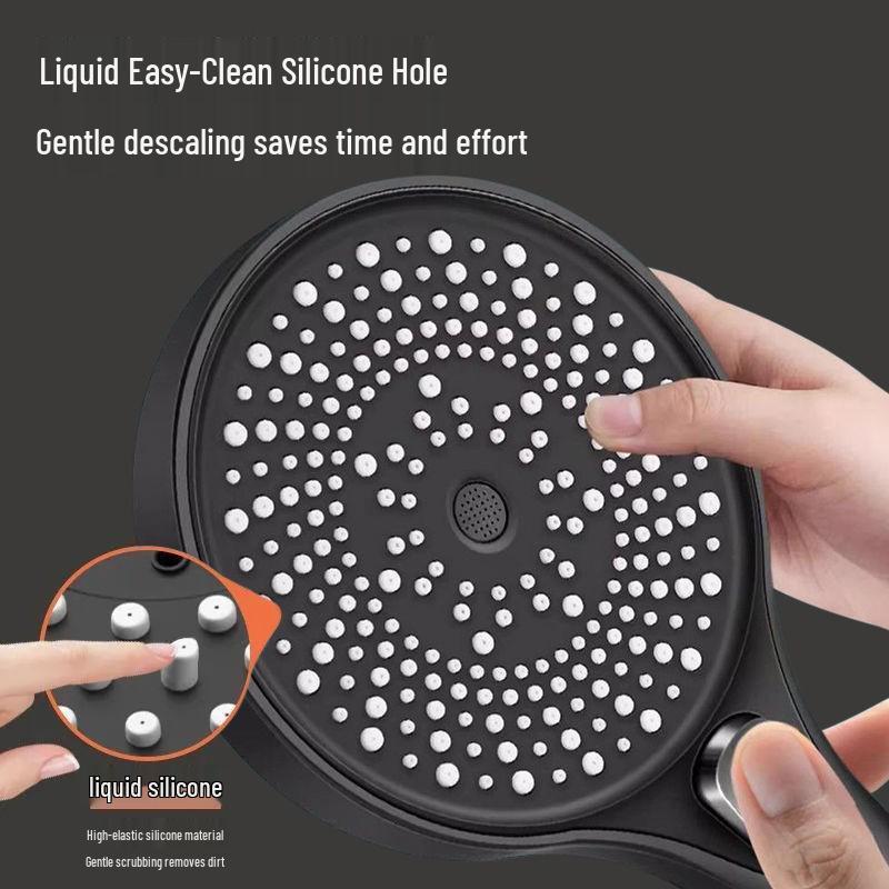 Three-Speed Handheld Pressurized Rain Shower Head Set