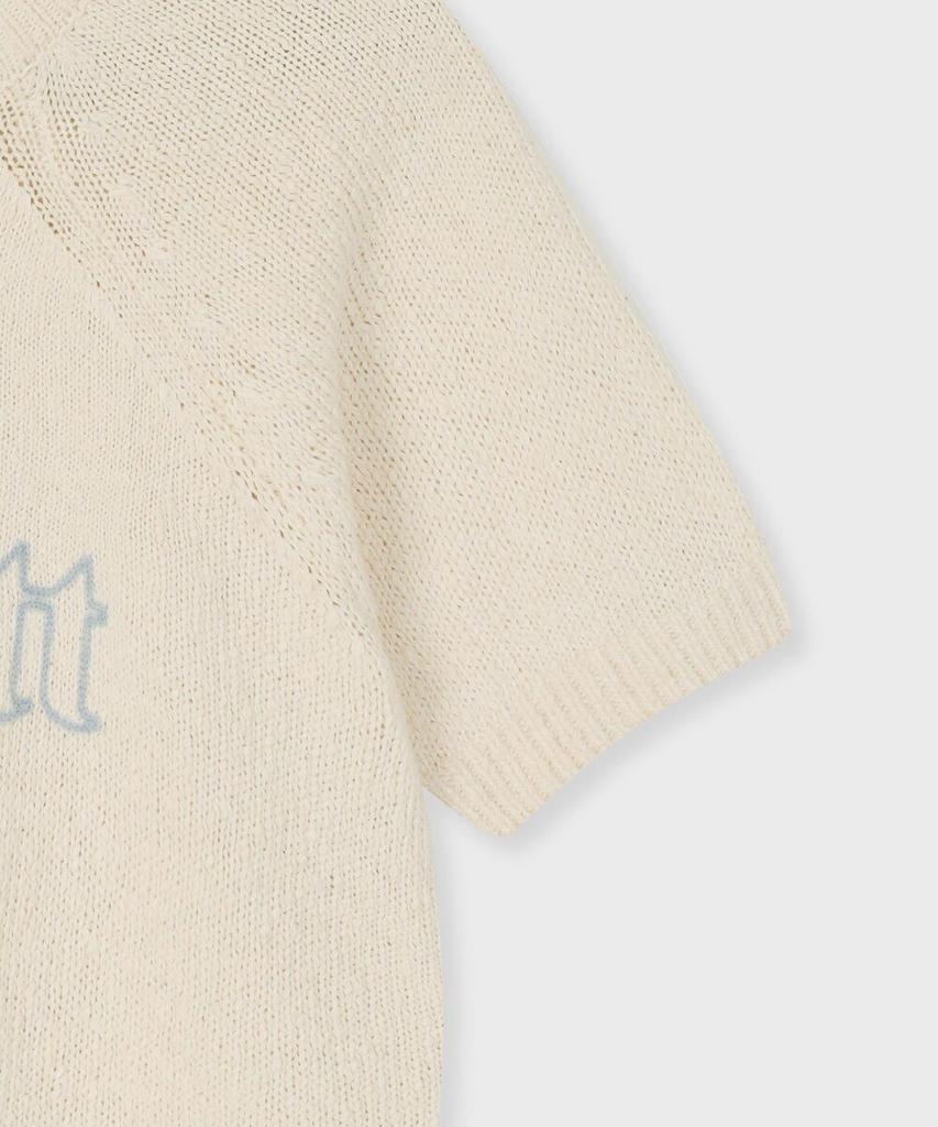 FALLETT Story Logo Raglan Knit Cream