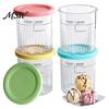 Durable Food Grade Containers Ice Cream Pint for Ninja NC500, NC500C, NC501, NC501C Series, Cold Resistant Dessert Cups Plastic Replacement