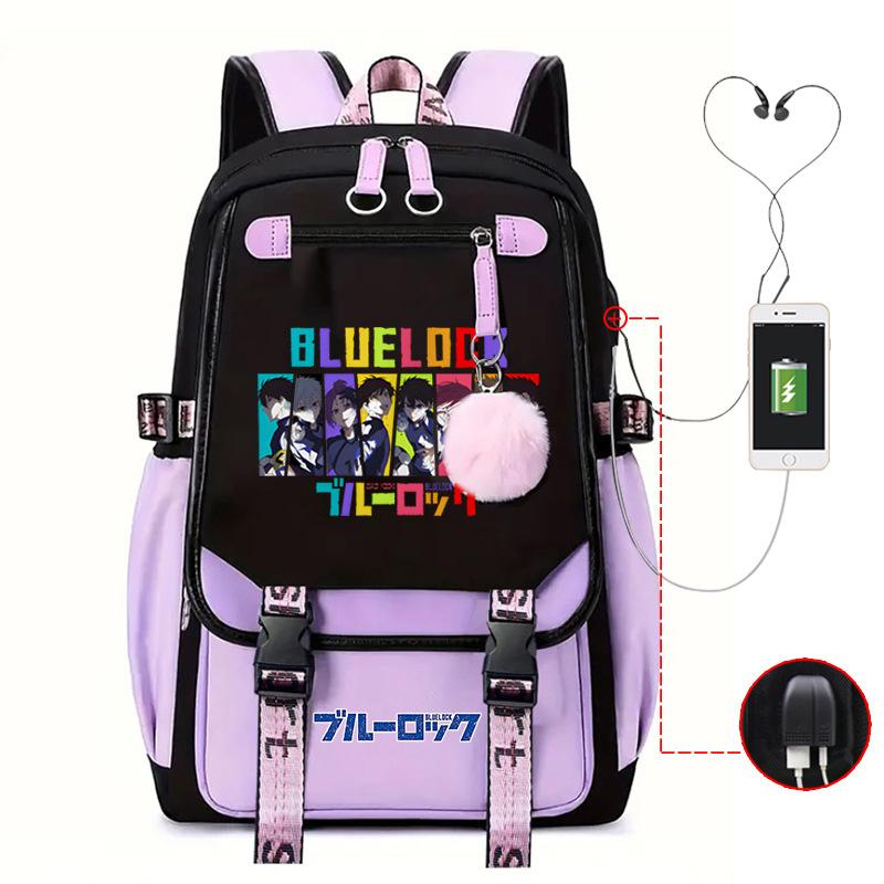 Blue Prison Anime Peripheral Ridge Backpack Seijiro Fashion Student School Bag Large Capacity
