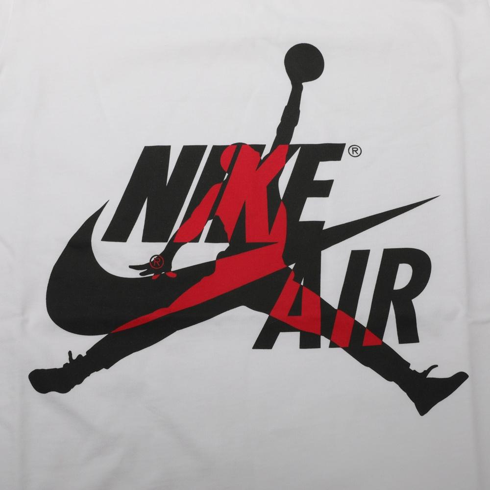 Air Jordan Jumpman Logo Sports short sleeve Men White Men's BV5906-100
