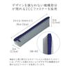 Tristrams Pencil Case Slim Silver X Purple THF-MC05CV